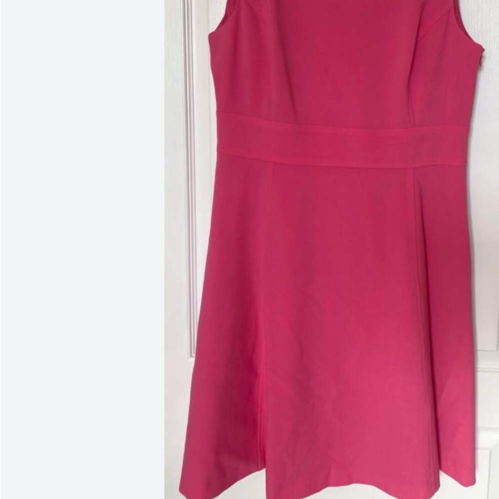 Nine West Red Halter Sheath Midi Dress